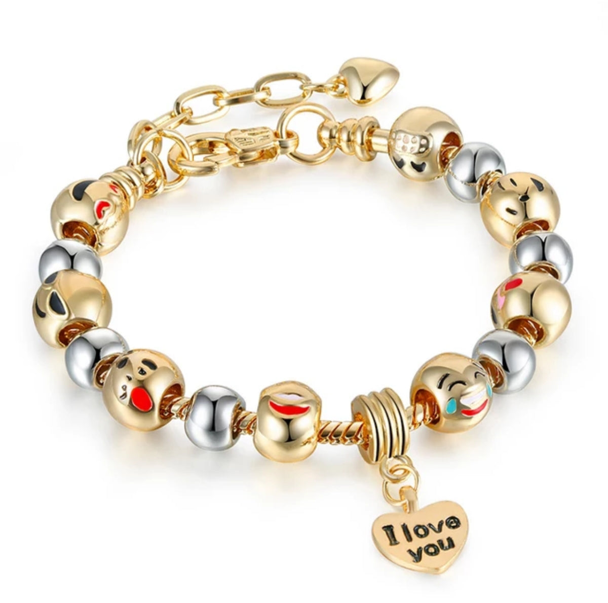 Gold Charm Bracelet