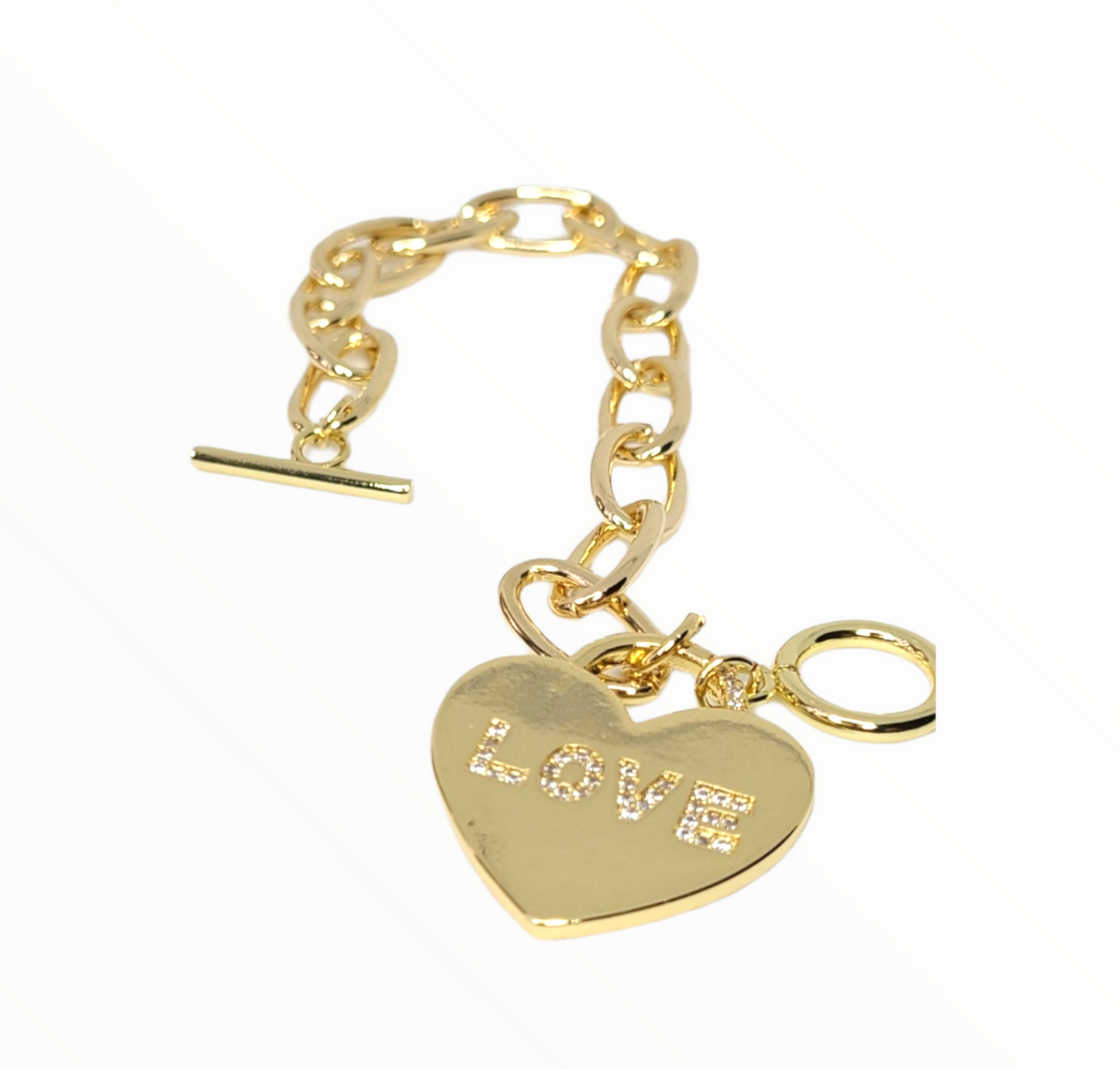 Heart Link Bracelet