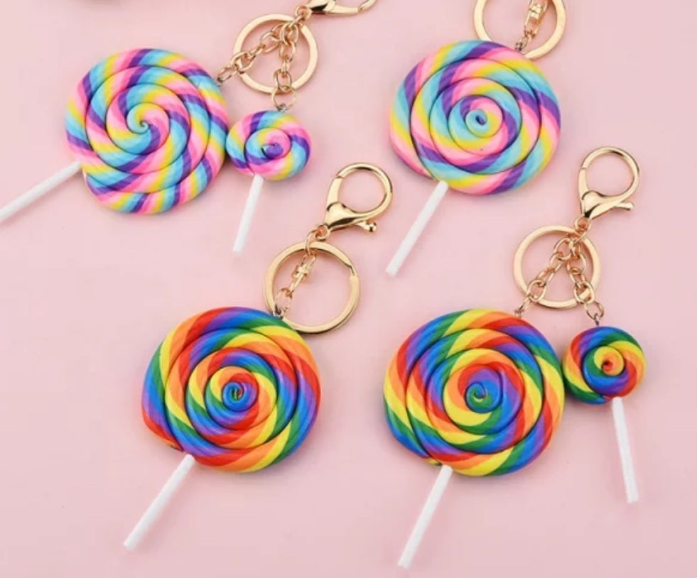 Lollipop Keychain