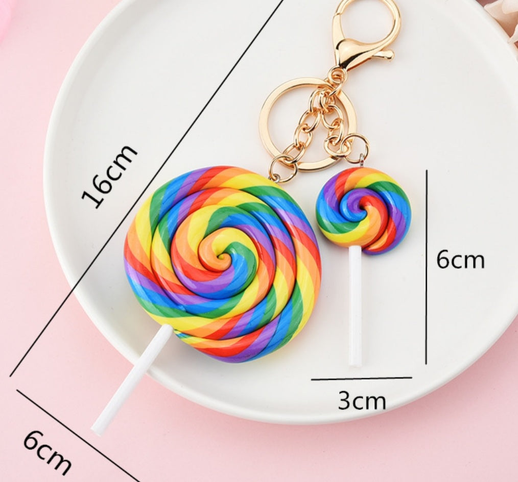 Lollipop Keychain