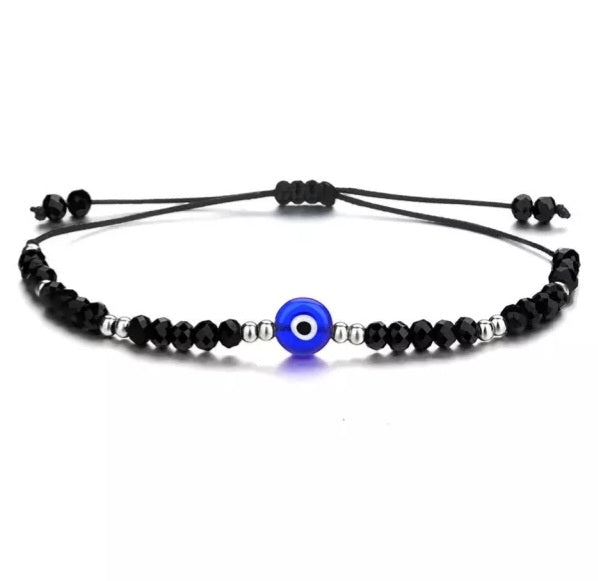 Handmade Braided Rope Evil Eye Bracelet