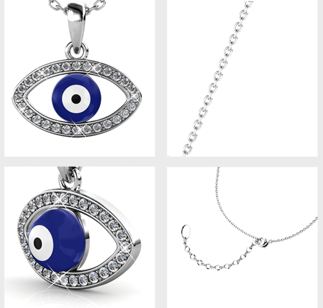 Blue Evil Eye Pendant